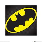 Kunstdruk DC Comics Batman Symbol 40x40cm, Verzenden, Nieuw