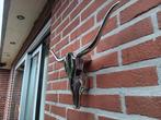 grote gepolijste aluminium schedel - Plaque - Decoratieve