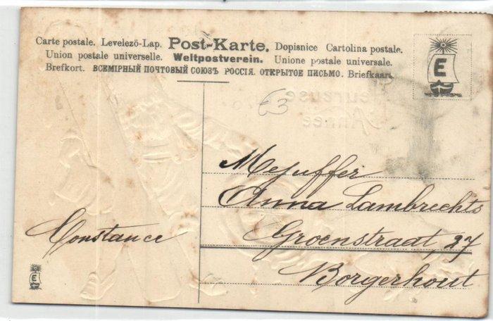 Kabouters - Getekend en gefotografeerd - o.a. reliëf,, Verzamelen, Ansichtkaarten | Buitenland