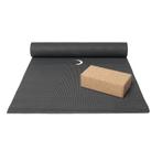 Basispakket yogamat en blok - moon antraciet, Sport en Fitness, Overige Sport en Fitness, Verzenden, Nieuw