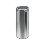 Brabantia Flattop bin 30 ltr - chroom, Huis en Inrichting, Woonaccessoires | Prullenbakken, Verzenden, Nieuw