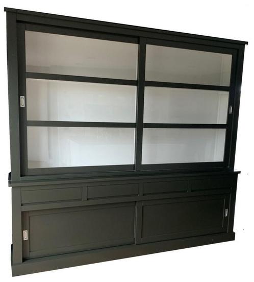 Buffetkast mosgroen Kapelle 260 x 240cm, Huis en Inrichting, Kasten | Buffetkasten, Ophalen of Verzenden