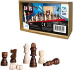 Clown - Schaakstukken Hout | Clown Games -, Hobby en Vrije tijd, Gezelschapsspellen | Bordspellen, Verzenden, Nieuw