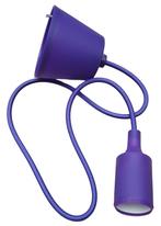 LED lamp DIY | pendel hanglamp - strijkijzer snoer | E27 sil, Verzenden, Nieuw