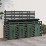 4x Containerombouw | Kliko ombouw | Containerberging | Grijs, Tuin en Terras, Nieuw, Containerberging, Hout, Verzenden
