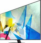 Samsung 55Q80T - 55 inch QLED 4K Ultra HD 100 Hz Smart TV, Ophalen, QLED, Zo goed als nieuw, 100 Hz