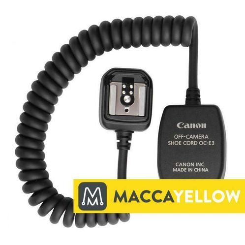 Canon OC-E3 Off-Camera Shoe Cord (Flitsschoenkabel), Audio, Tv en Foto, Fotografie | Flitsers, Zo goed als nieuw, Canon, Ophalen of Verzenden