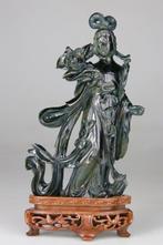 Statuette Kwanyin Sculptuur - Oog van de Tijger - tiger eye