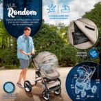 KIDUKU® 3 in 1 Kinderwagen - Wandelwagen - Kinderbuggy - Bei, Verzenden, Nieuw