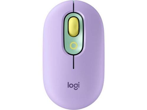 Veiling - Logitech POP-muis met aanpasbare emojis, Computers en Software, Muismatten, Gebruikt