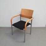 Wiesner Hager vergaderstoel - nieuwe stof zwart, Huis en Inrichting, Stoelen, Ophalen of Verzenden, Nieuw