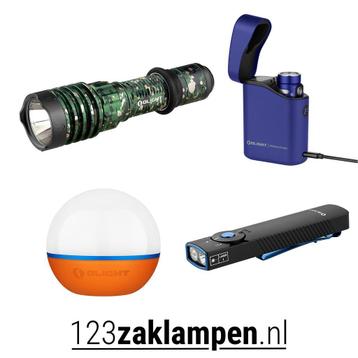 Olight zaklampen - uitgebreid assortiment