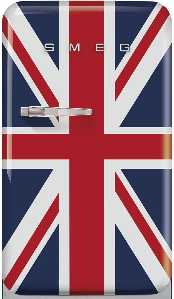 Smeg FAB10RDUJ6 Union Jack koelkast, Witgoed en Apparatuur, Koelkasten en IJskasten, 75 tot 100 liter, Energieklasse A of zuiniger