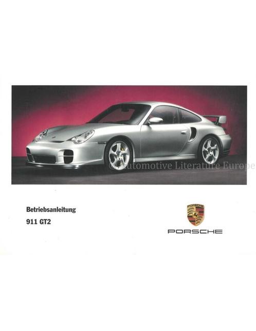 2003 PORSCHE 911 GT2 INSTRUCTIEBOEKJE DUITS, Auto diversen, Handleidingen en Instructieboekjes