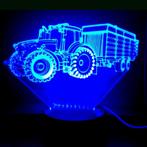 3D LED LAMP - TRACTOR MET AANHANGER 2, Nieuw