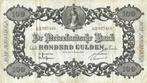 Bankbiljet 100 gulden 1860 Zeer Fraai, Verzenden