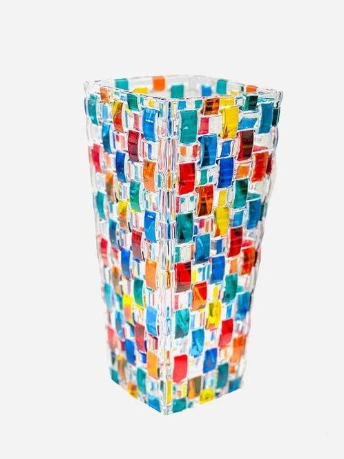 Vetreria Zecchin - Vaas - met de hand versierd glas, Huis en Inrichting, Overige Huis en Inrichting