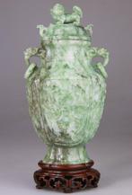 Vaas Gesculpteerd Chinees - Leeuw - Archaïsche Stijl - Basis