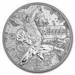 Green Lantern 1 oz 2023 Samoa, Verzenden, Losse munt, Zilver
