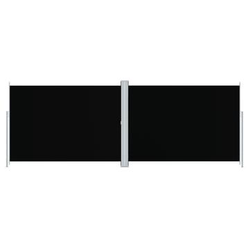 Windscherm 220x600 Zwart | Retourdeal | 35% Korting! beschikbaar voor biedingen