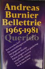 Bellettrie 1965-1981 9789021455501 Burnier, Verzenden, Gelezen, Burnier