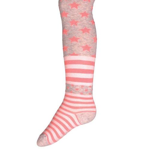 Kindermaillot Strepen, Stippen en Sterren - Lichtgrijs/Roze, Kinderen en Baby's, Kinderkleding | Schoenen en Sokken, Meisje, Nieuw