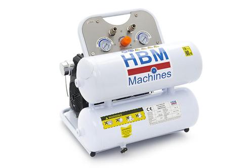 HBM 20 Liter Professionele Low Noise Compressor - Model 2, Doe-het-zelf en Verbouw, Compressors, Verzenden