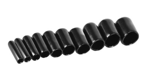 Set van 50 flexibele hulzen (omdop, huls, rond, 5.0 mm, zwa, Huis en Inrichting, Woonaccessoires | Overige, Nieuw, Ophalen of Verzenden