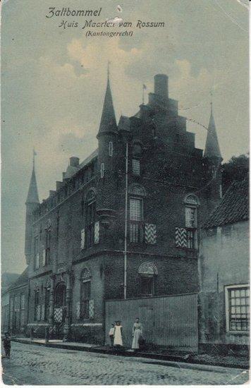 ZALTBOMMEL - Huis Maarten van Rossum, Verzamelen, Ansichtkaarten | Nederland, Verzenden