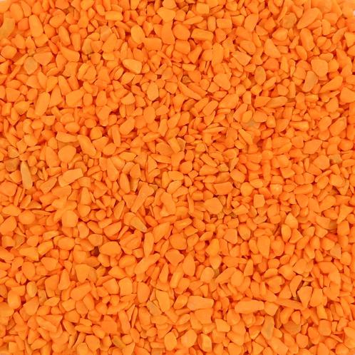 Gekleurde Steentjes 4-6mm - Granulaat - ORANJE - Bodembed..., Huis en Inrichting, Kamerplanten, Ophalen of Verzenden