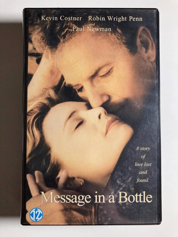 MESSAGE IN A BOTTLE (VHS), Cd's en Dvd's, VHS | Film, Gebruikt, Verzenden