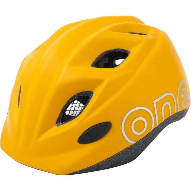 Bobike Babyhelm / Kinderhelm One Plus XS Mighty Mustard, Fietsen en Brommers, Fietsaccessoires | Fietshelmen, Nieuw, Verzenden