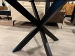***SALE*** Mango Eettafel zwart rond Ø110, Verzenden, Nieuw