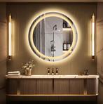 Ronde LED Badkamerspiegel 60 cm – Anti-Fog, Dimbaar en Touch, Verzenden, Nieuw
