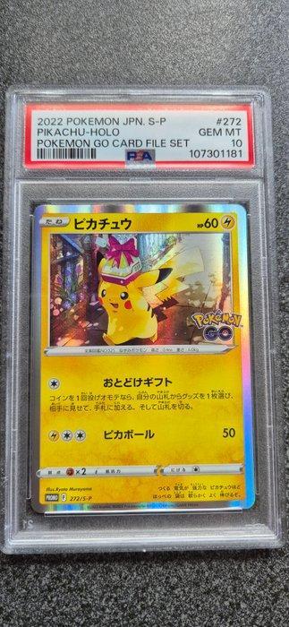 Pokémon Graded card - PIKACHU-HOLO - PROMO - 272/S-P - GEM, Hobby en Vrije tijd, Verzamelkaartspellen | Pokémon