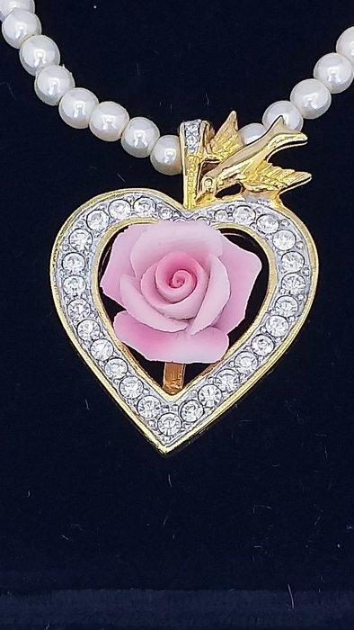 Franklin Mint - Verguld - Ketting met hanger - met COA en, Antiek en Kunst, Curiosa en Brocante