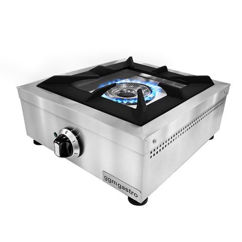 GGM Gastro | Gasfornuis - 5,5 kW - 1-pits | GHTC1 | GHTC1, Witgoed en Apparatuur, Fornuizen, Inbouw, Verzenden