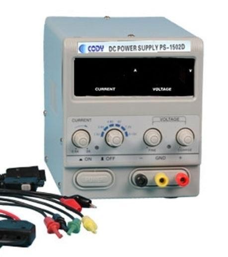 Regelbare lab voeding BK 1502D+ 0 - 15 V/DC / 0 - 2 A, Doe-het-zelf en Verbouw, Gereedschap | Handgereedschap, Ophalen of Verzenden