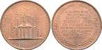 Brons medaille 1829 Prag Erzstift: Wenzel Leopold Chlumco..., Postzegels en Munten, Penningen en Medailles, Verzenden
