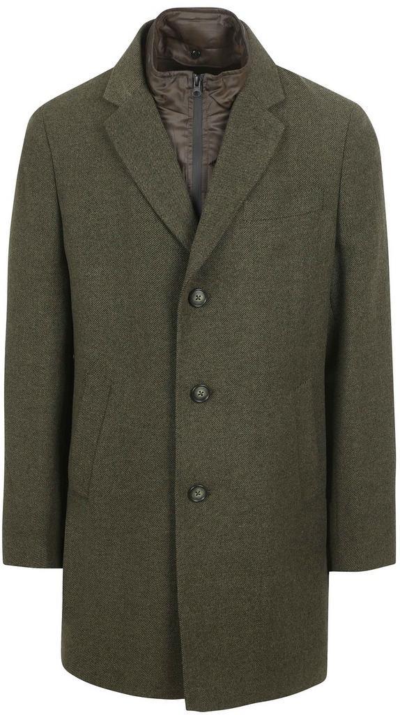 Suitable Coat Wol Twill Donkergroen maat 52 Heren, Kleding | Heren, Jassen | Winter, Nieuw, Maat 52/54 (L), Verzenden