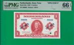 Nederland. - 1 Gulden - 1943 - Specimen - Pick 64s (Zonder