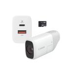 Canon PowerShot ZOOM White Essential Kit OUTLET, Audio, Tv en Foto, Fotocamera's Digitaal, Verzenden, Gebruikt, Canon