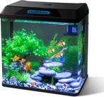 Aquarium Kit - 38.5x24x39 cm - 30L - Zwart - Nobleza, Verzenden, Zo goed als nieuw