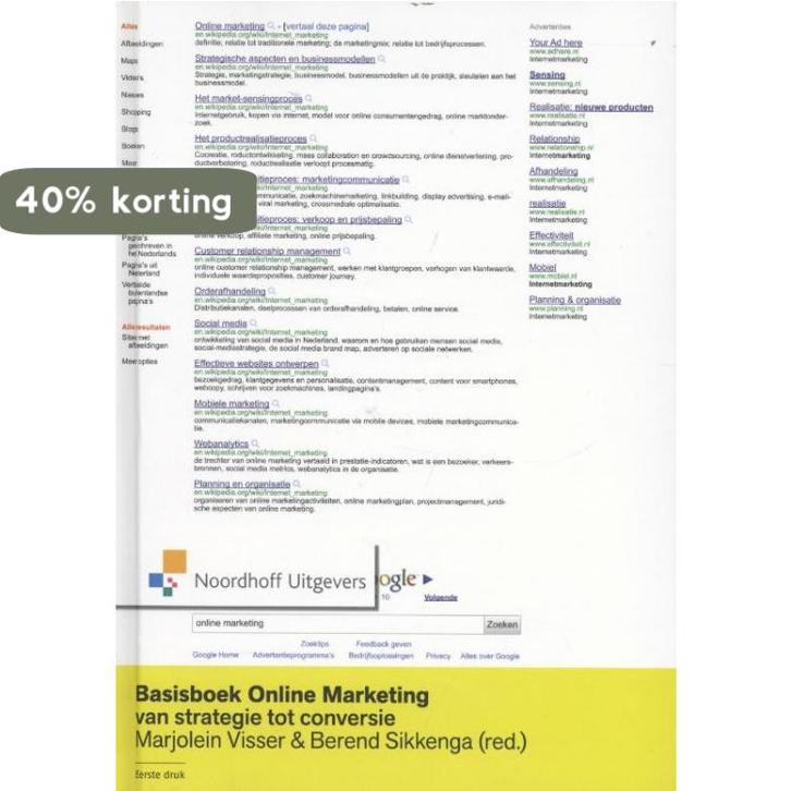 Basisboek online marketing 9789001788728, Boeken, Economie, Management en Marketing, Gelezen, Verzenden