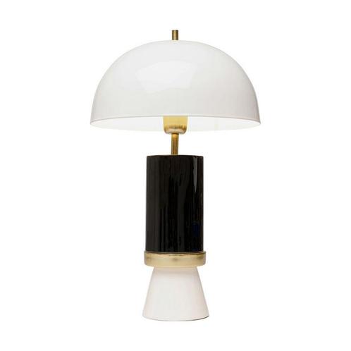 *WOONWINKEL* Kare Design Josy White Black Retro Design Tafel, Huis en Inrichting, Lampen | Tafellampen, Nieuw, Verzenden