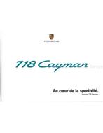 2016 PORSCHE 718 CAYMAN HARDCOVER BROCHURE FRANS, Nieuw, Porsche, Author