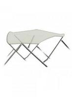 Sunmaster RVS 3-boog biminitop, Watersport en Boten, Ophalen of Verzenden, Nieuw, Zeilboot of Motorboot