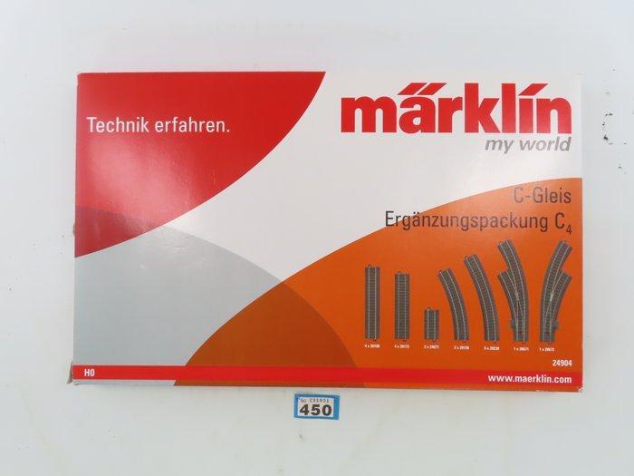 Märklin H0 - 24904 - Modeltreinsporen (1) - 20-delige, Hobby en Vrije tijd, Modeltreinen | H0