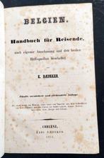 Karl Baedeker - Belgien. Handbüchlein für Reisende (early