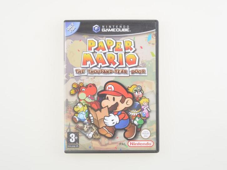 Paper Mario: The Thousand-Year Door [Gamecube], Spelcomputers en Games, Games | Nintendo GameCube, Zo goed als nieuw, Ophalen of Verzenden